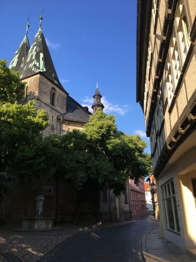 Ferienwohnungen An Der Blasiikirche Quedlinburg Luaran gambar